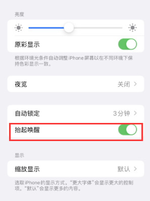 阜南苹果授权维修站分享iPhone轻点无法唤醒怎么办