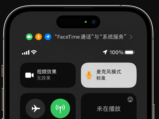 阜南苹果授权维修网点分享iPhone在通话时让你的声音更清晰 