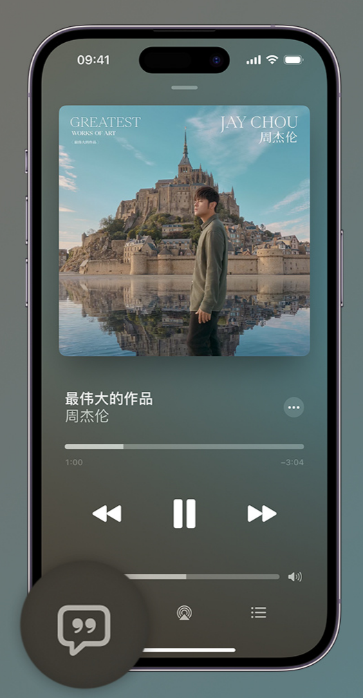 阜南iphone维修分享如何在iPhone上使用Apple Music全新唱歌功能 