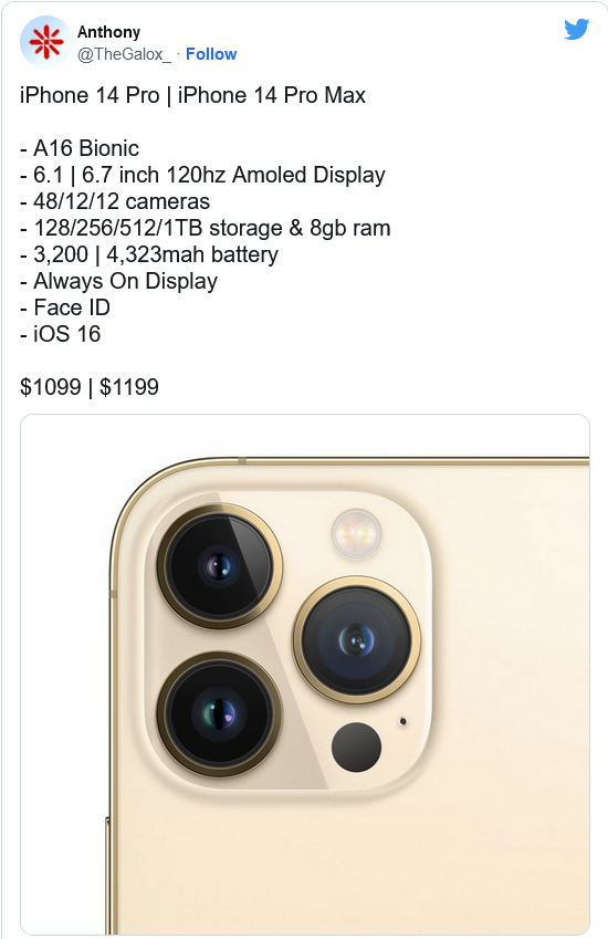 阜南苹果14维修分享iPhone 14全系涨价 
