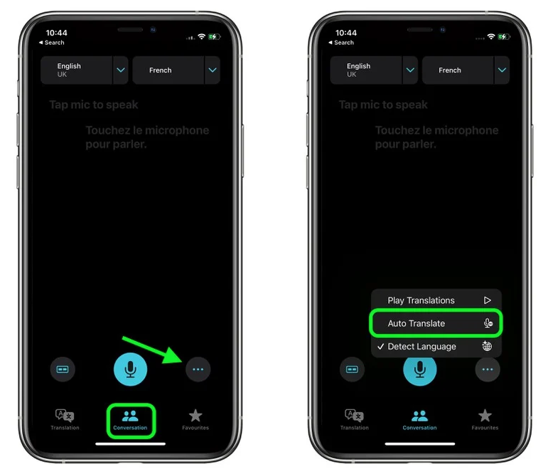 阜南苹果手机维修分享iOS 15 “翻译” App 新改进 