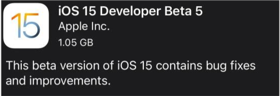 阜南苹果手机维修分享如何升级到iOS15.0 beta5 