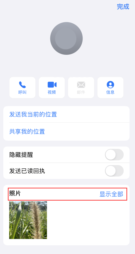 阜南苹果手机维修分享如何快速查找 iMessage 信息中的图片等附件 