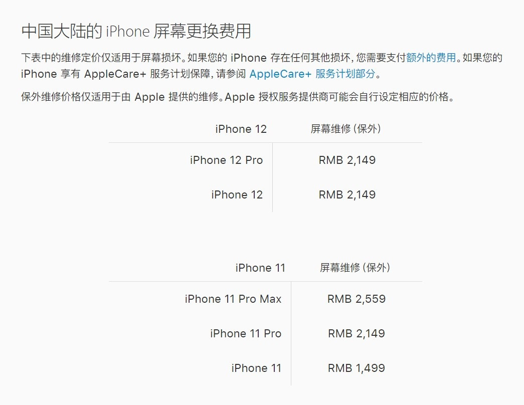 阜南苹果手机维修分享iPhone 12/12 Pro 更换屏幕多少钱 